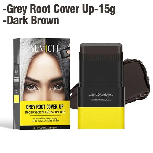 Hair Color Stick For Men & Women Quickly Covers Gray White Hair