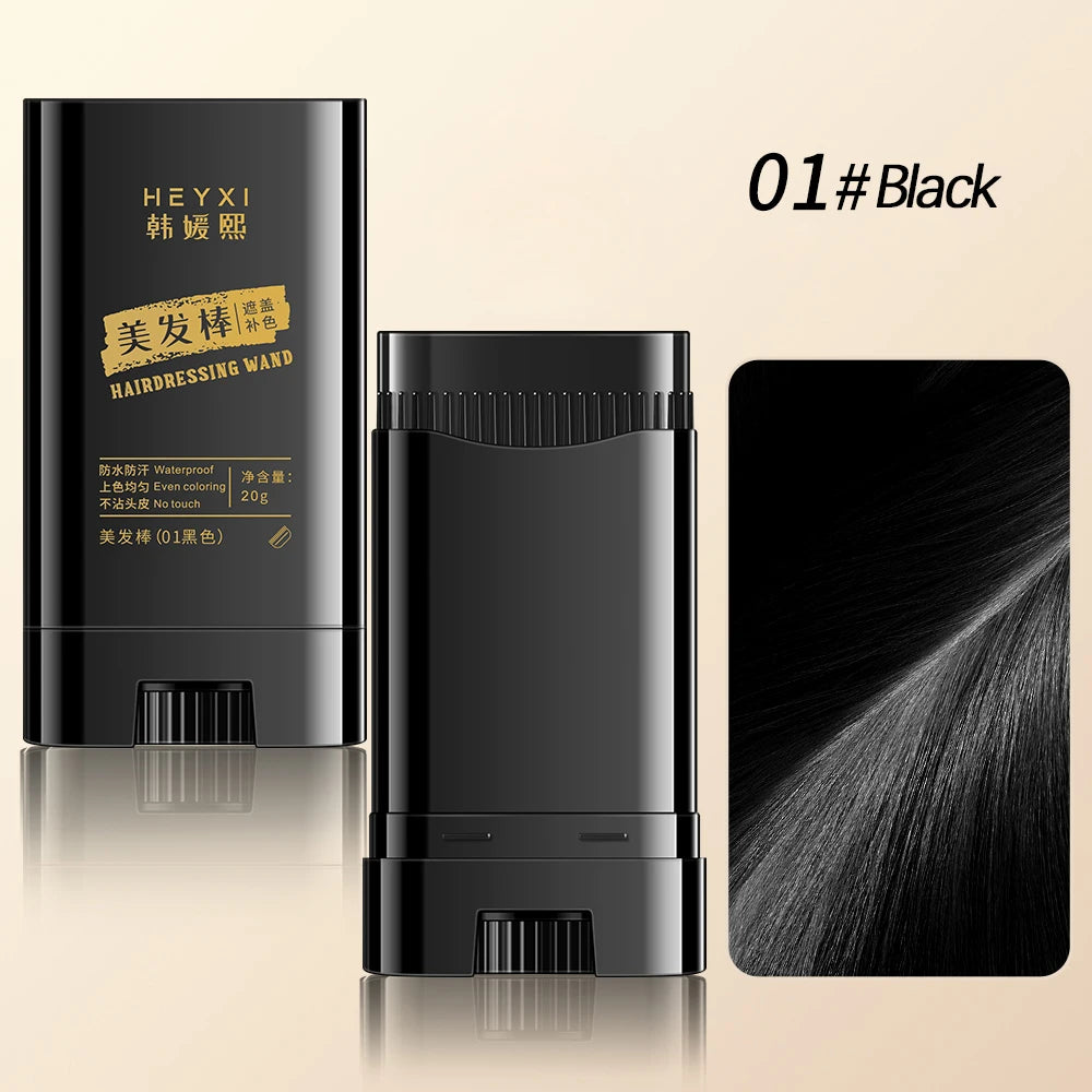Hair Color Stick For Men & Women Quickly Covers Gray White Hair