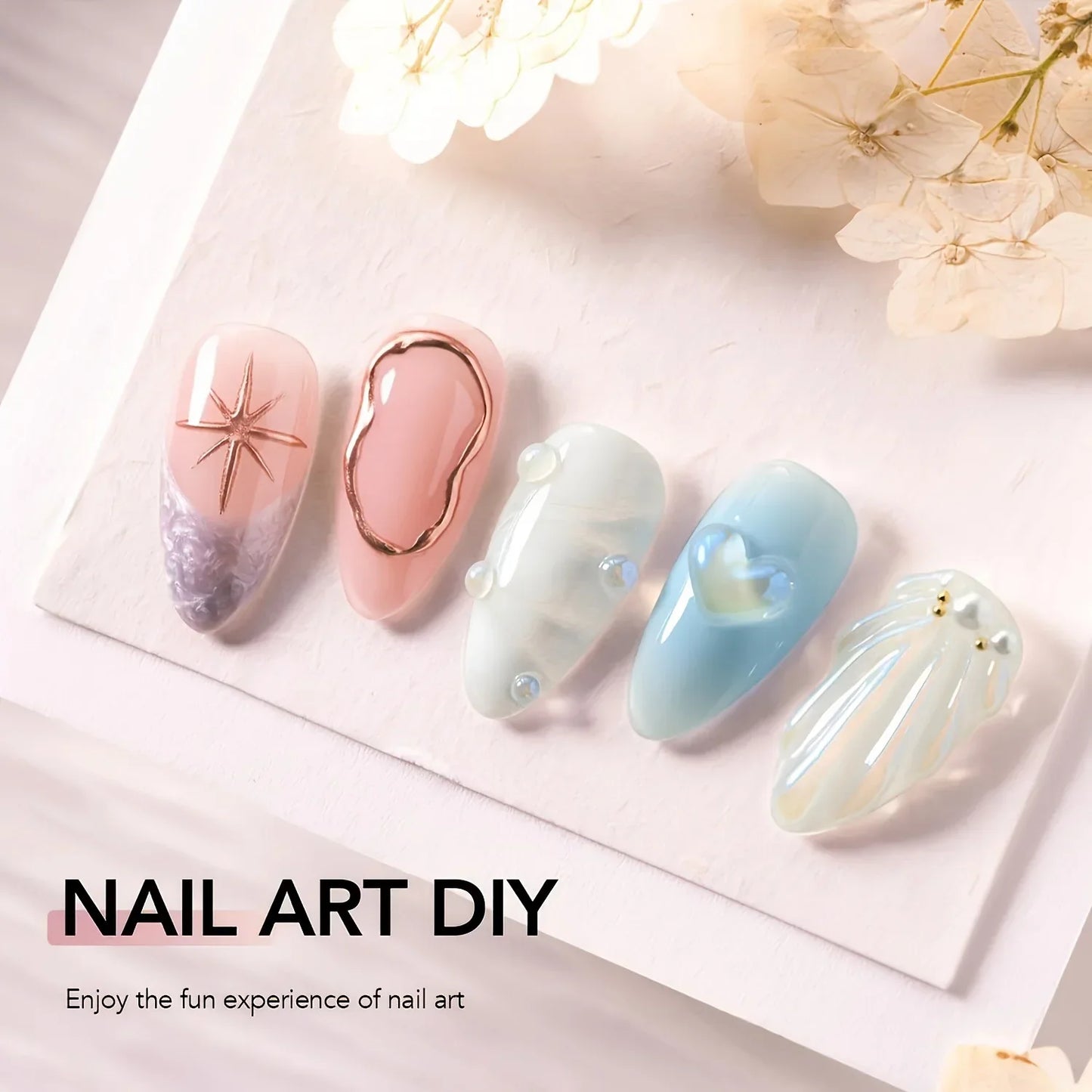 3D Gel - Nail Art Modeling Gel, Suitable for Nail Design Autumn And Winter DIY Nail Art for Painting, Molding, Sculpting