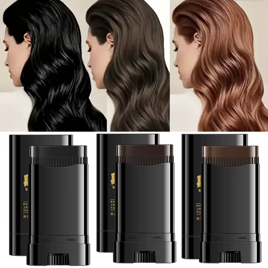 Hair Color Stick For Men & Women Quickly Covers Gray White Hair